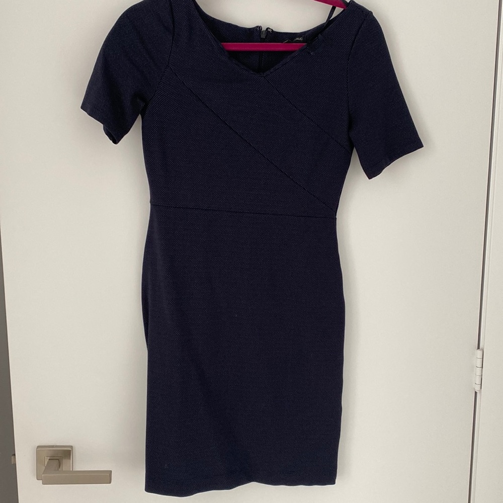 Navy Banana Republic Dress